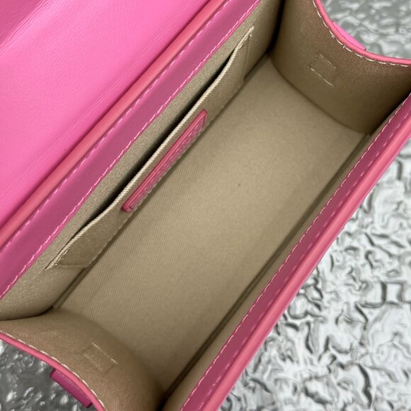 Jacquemus Pink Coiled handbag Le Chiquito Noeud - Picture 10 of 11